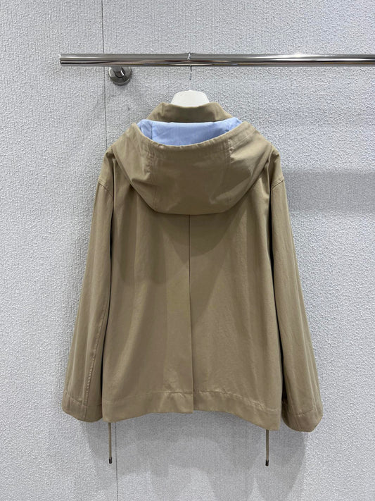 Loe 25fw embroidered jacket