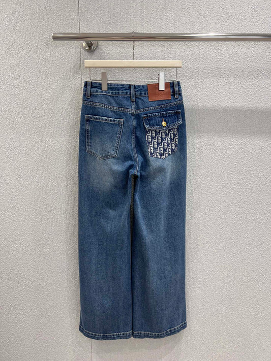 CD 25fw jacquard jeans