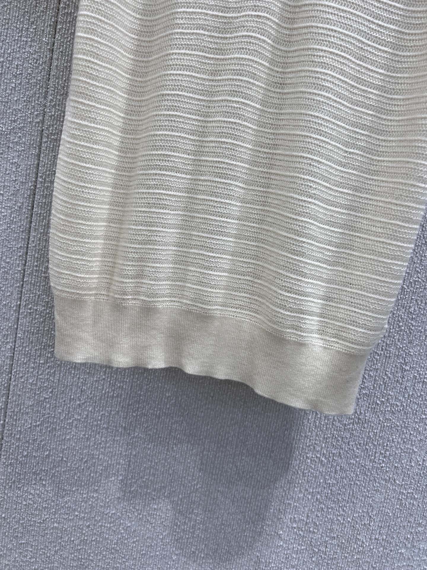 Miu 25ss knitted polo