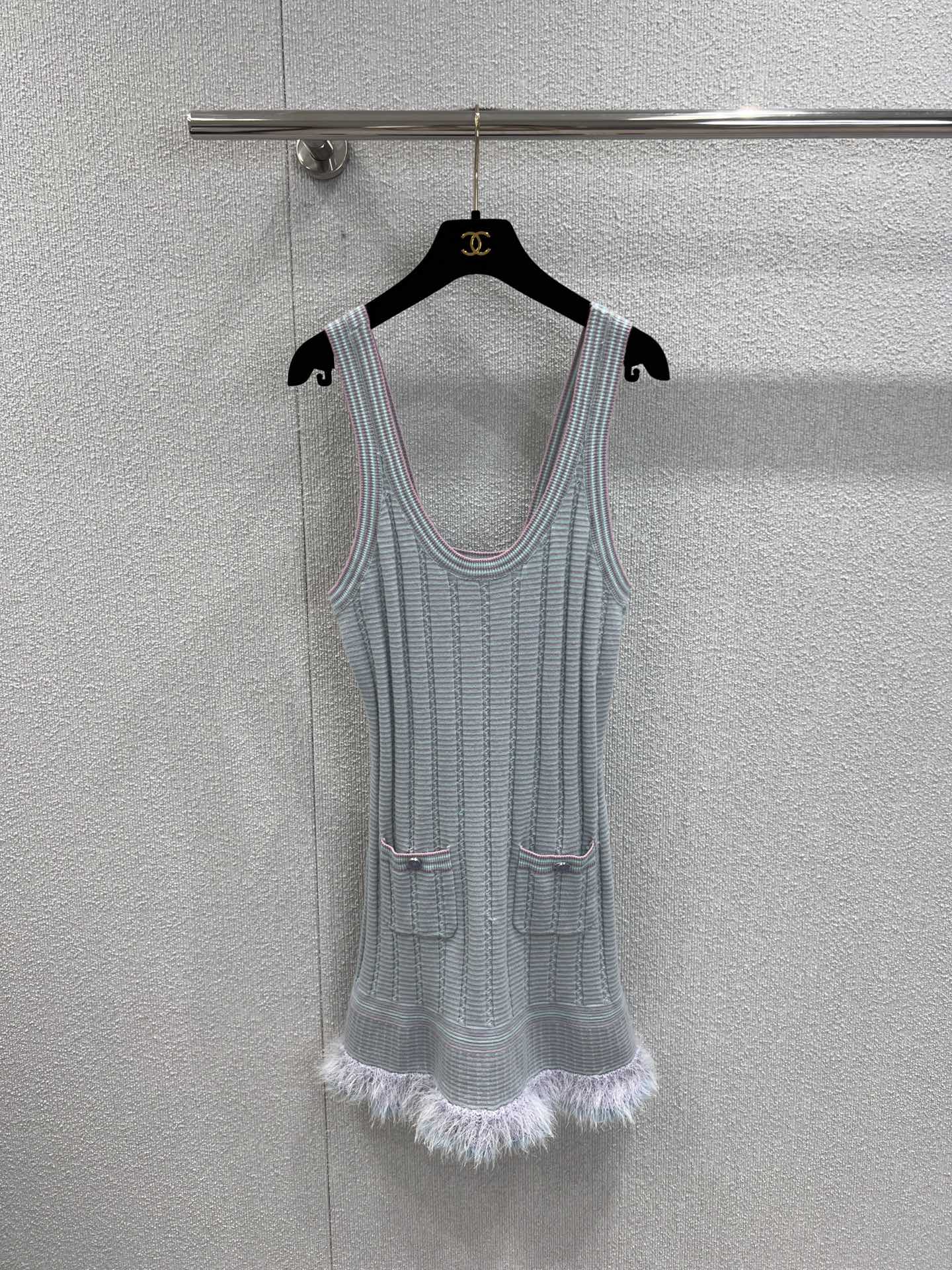 Chan 25ss Knit Dress