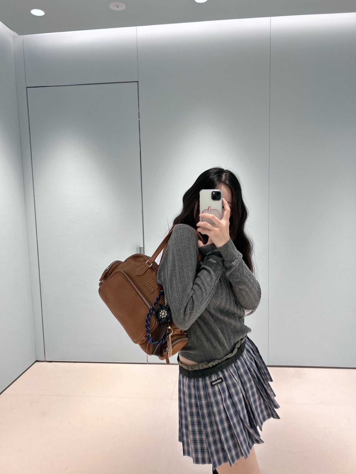 Miu 25fw knit polo