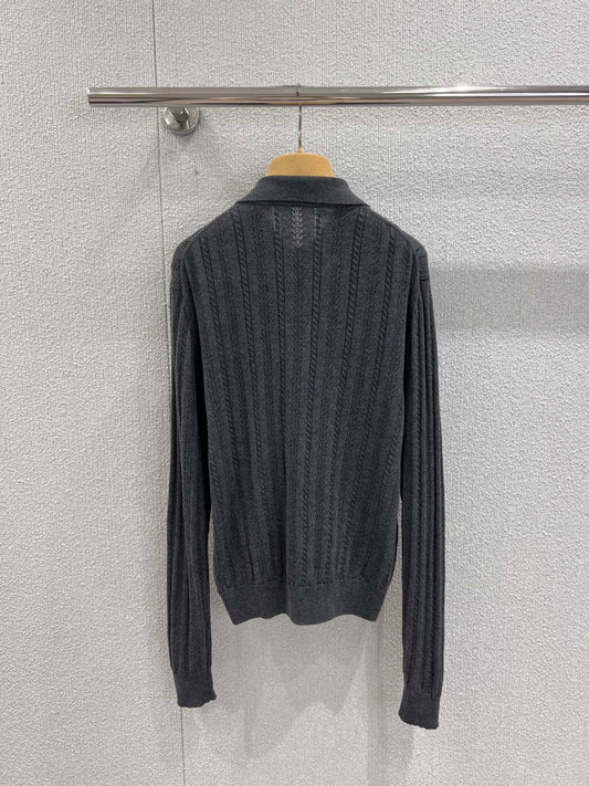 Miu 25fw knit polo