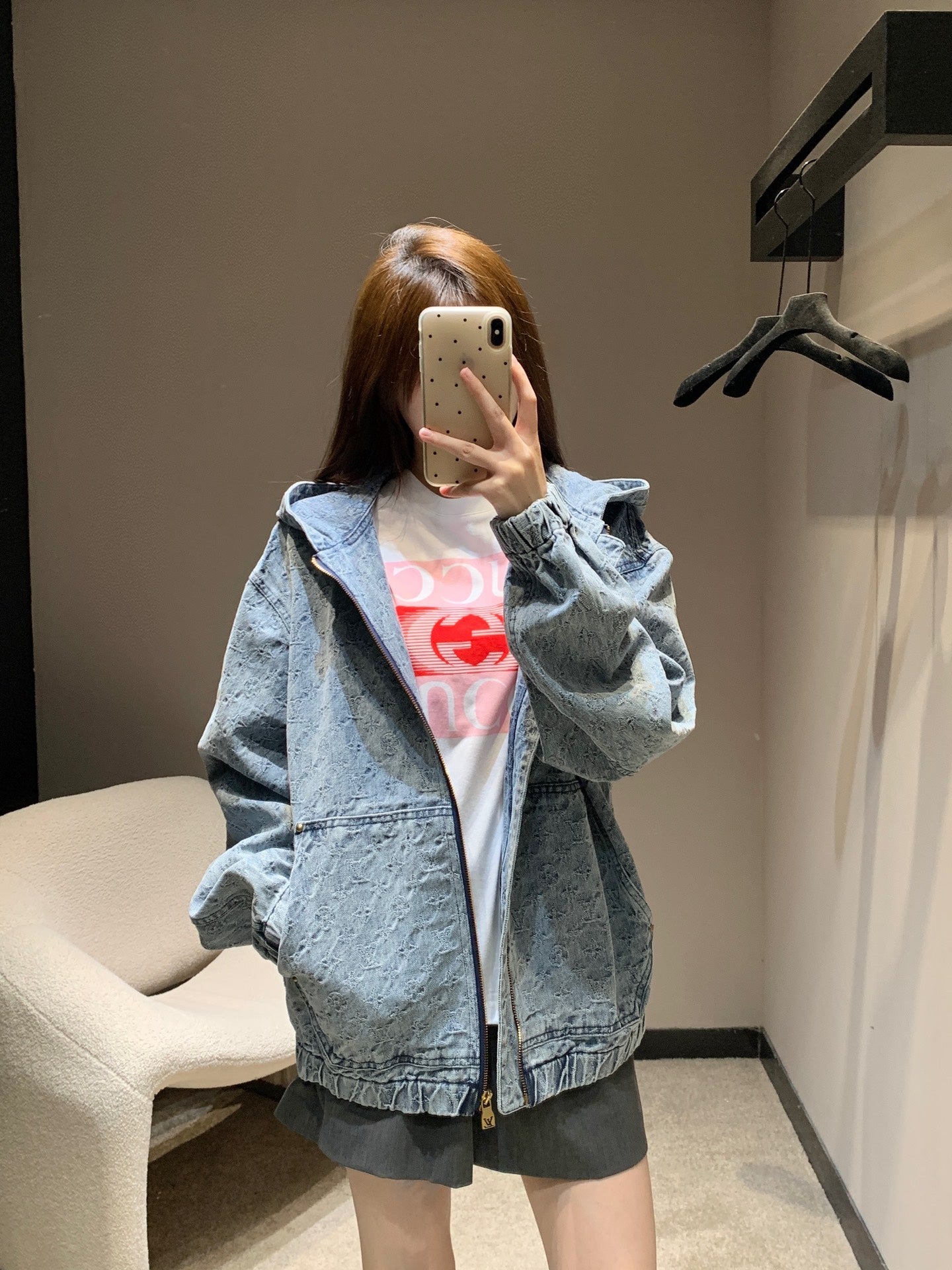 1ou 25fw jacquard coat