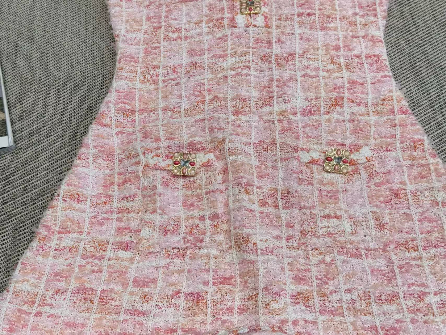 Chan 25fw woven dress