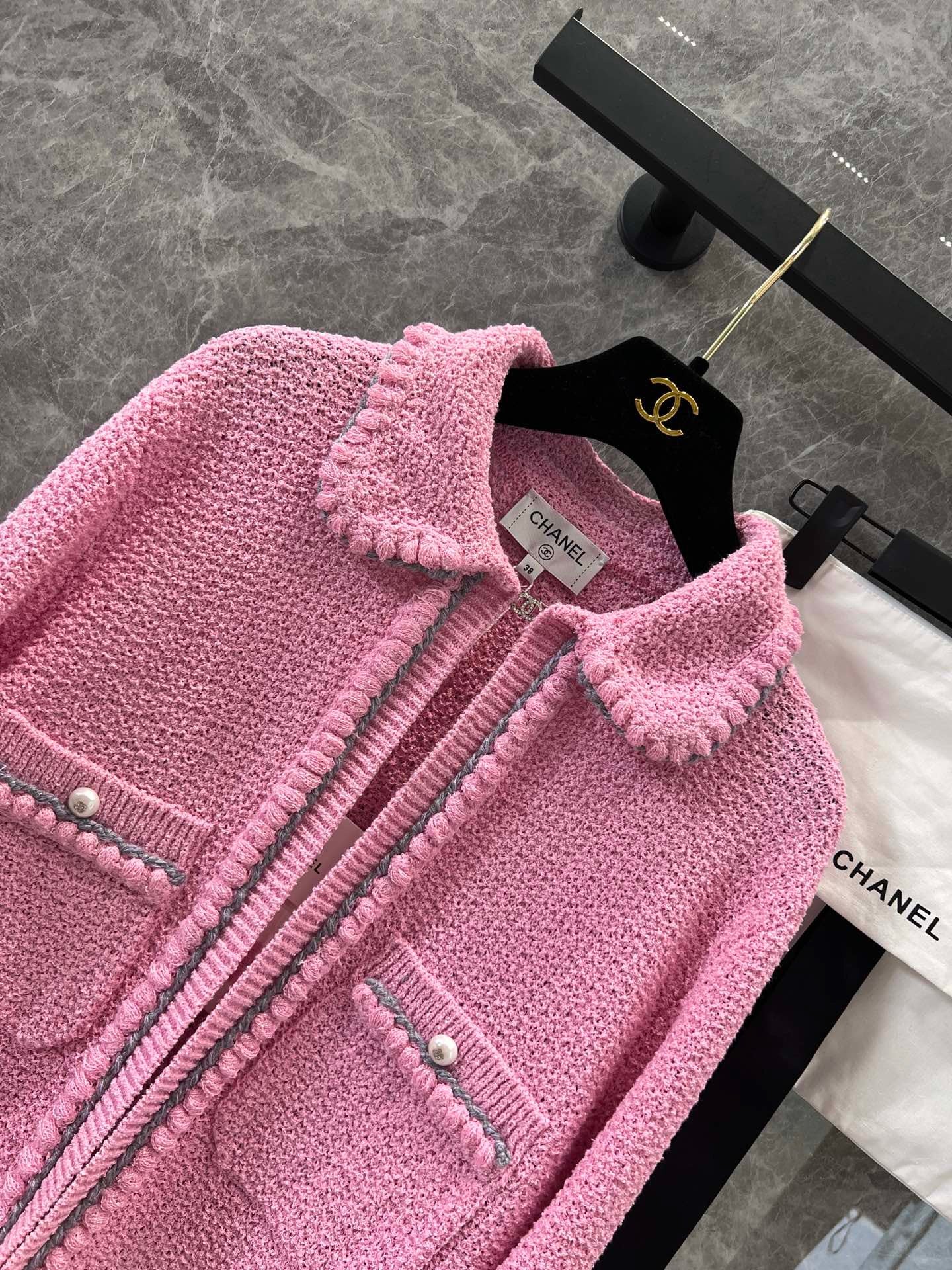 CH 25ss knitted jacket