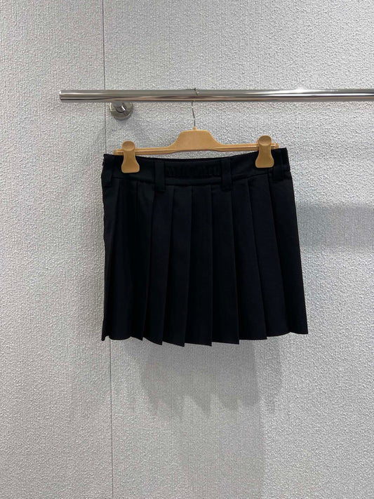 Miu 25fw pleated skirt