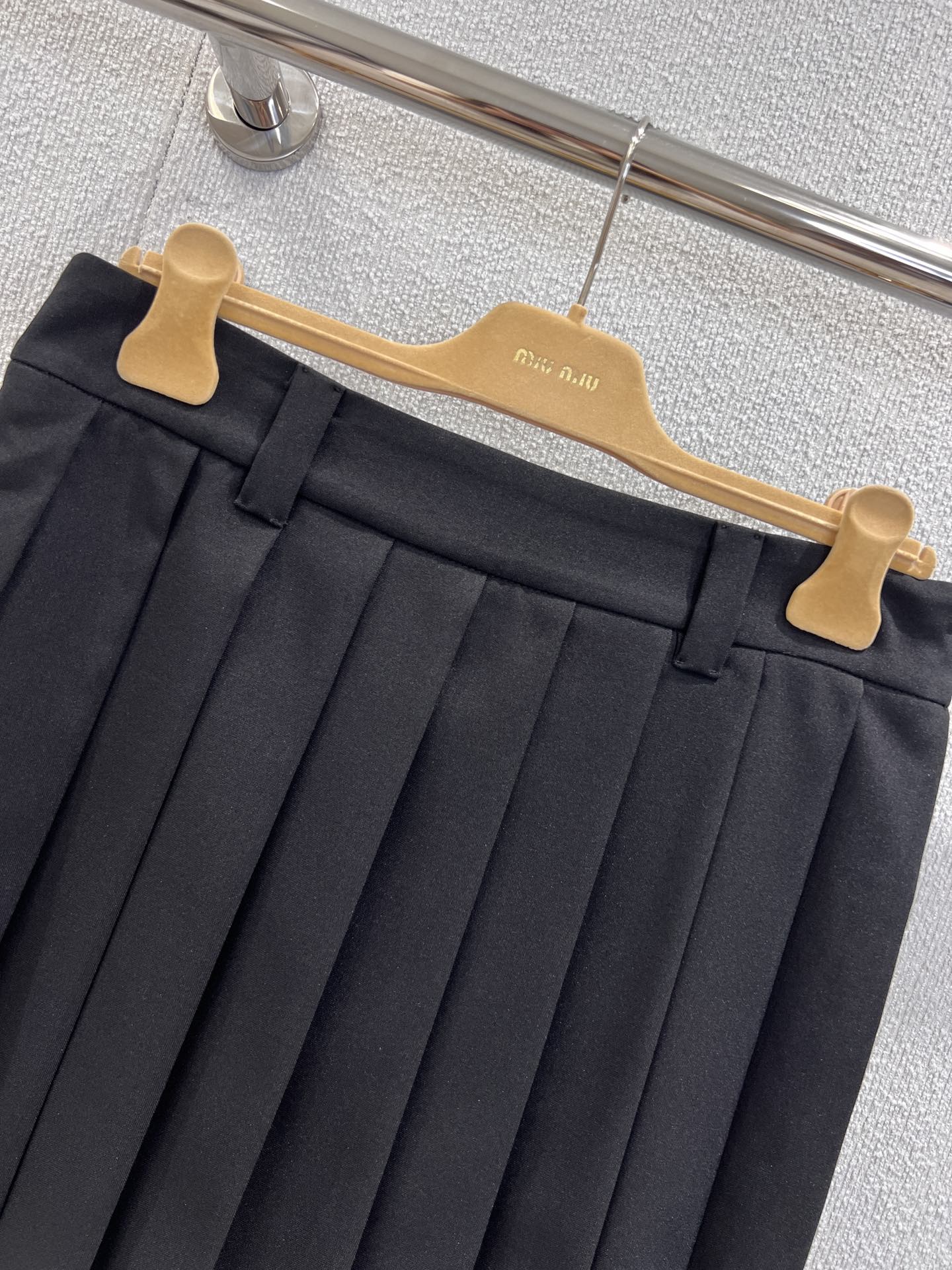 Miu 25fw pleated skirt