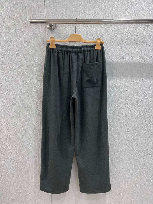 Miu 25fw drawstring casual pants