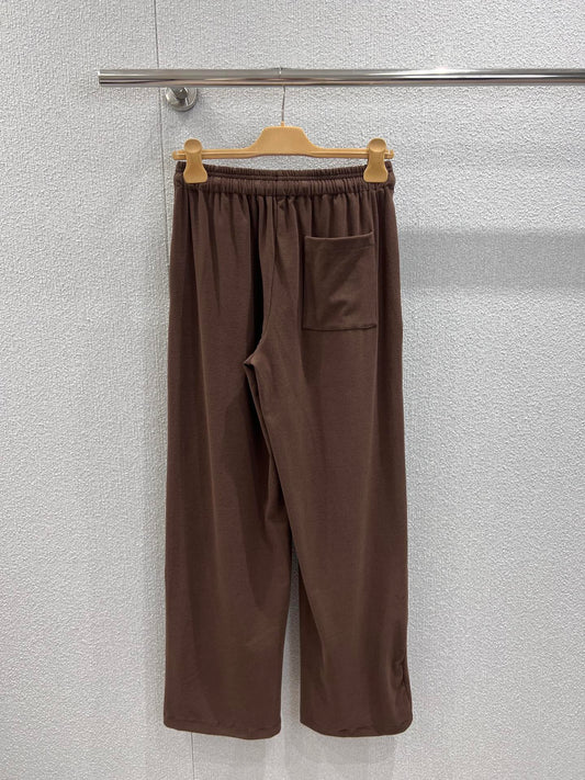 Miu 25fw drawstring casual pants