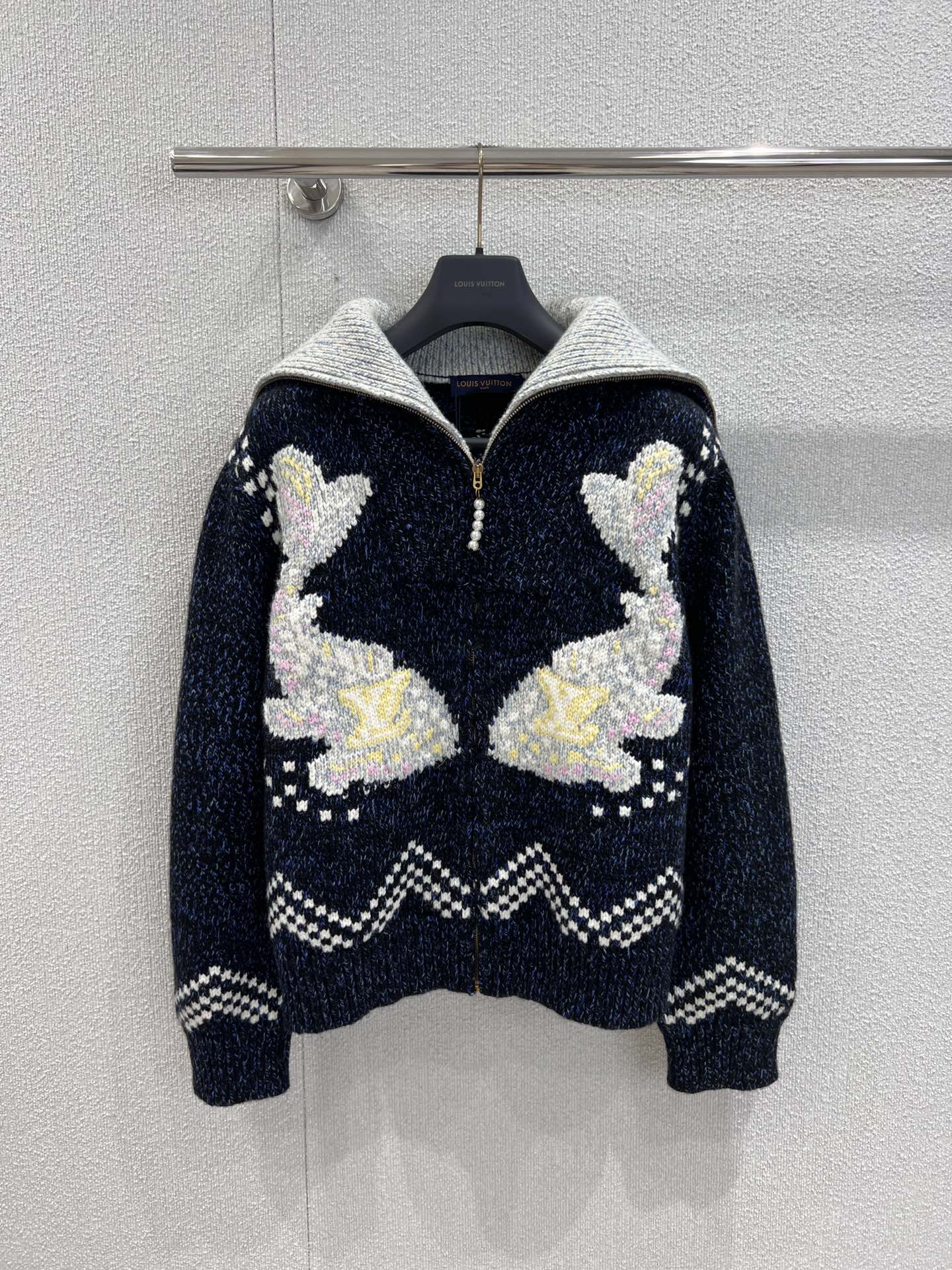 1ou 25fw jacquard jacket