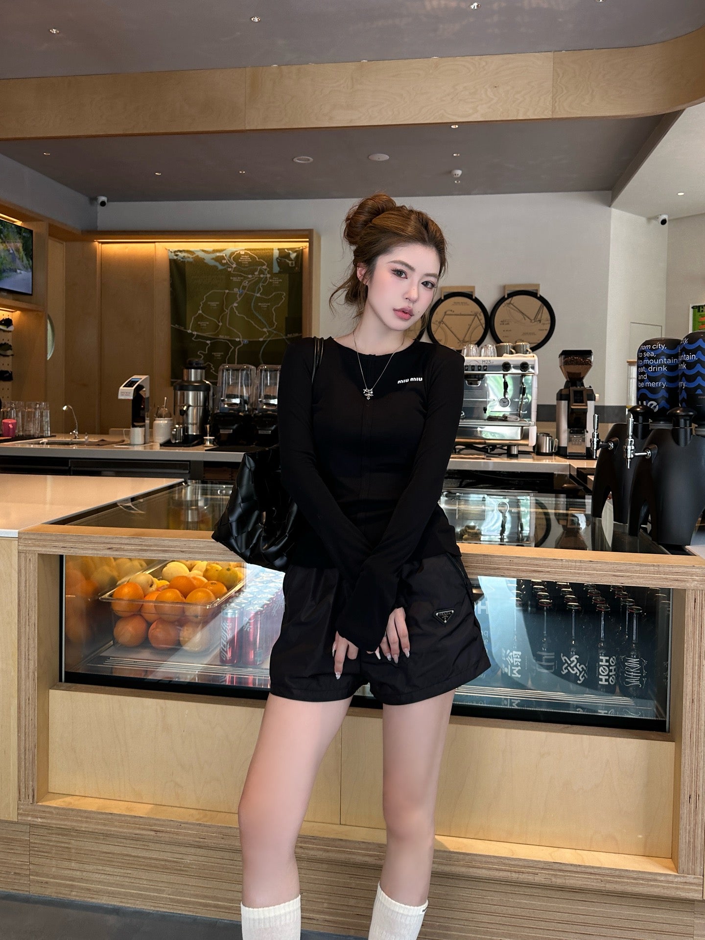 Miu 25fw base layer shirt
