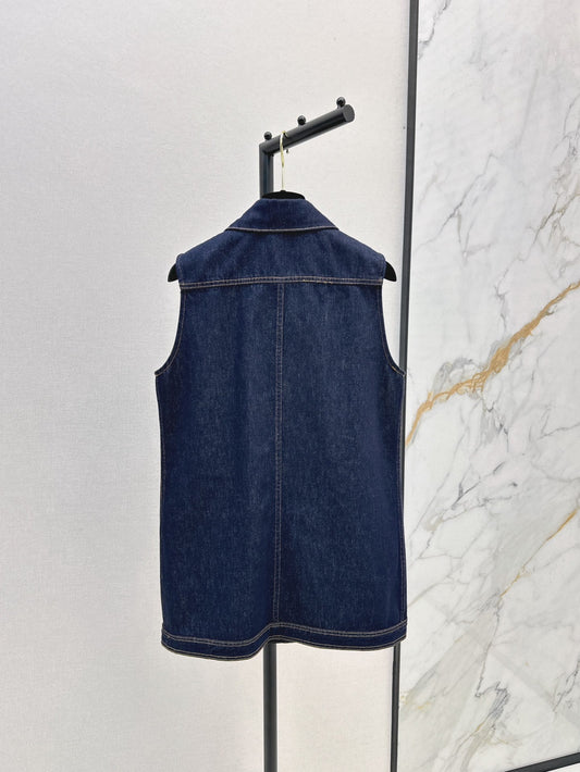 ch 25ss denim vest