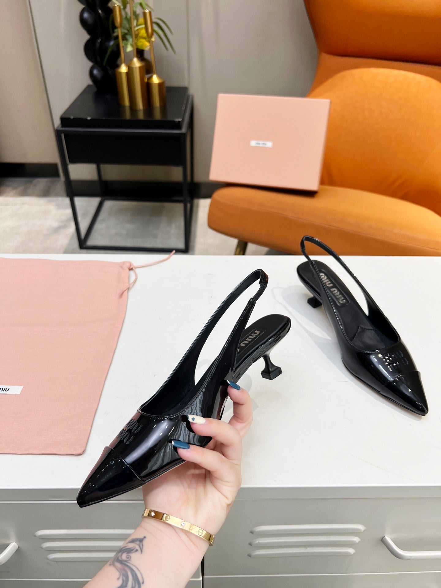 mi Slingback pump