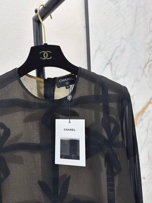 Ch 25ss Silk crop shirt