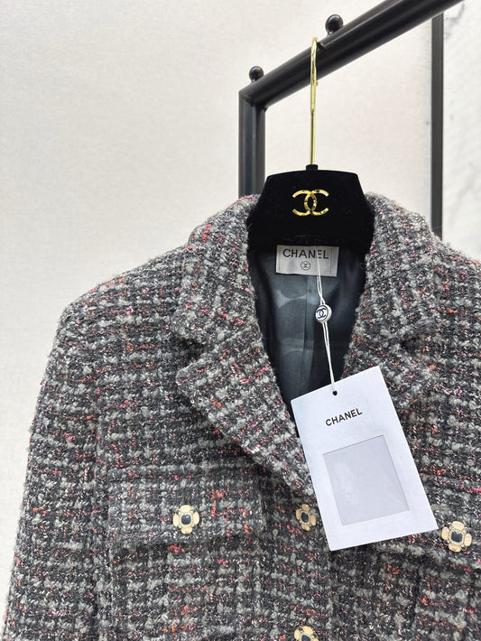 Ch 25ss woven belt jacket