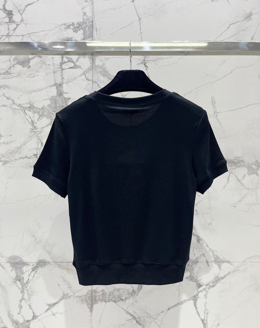 ch 25ss rhinestone t-shirt