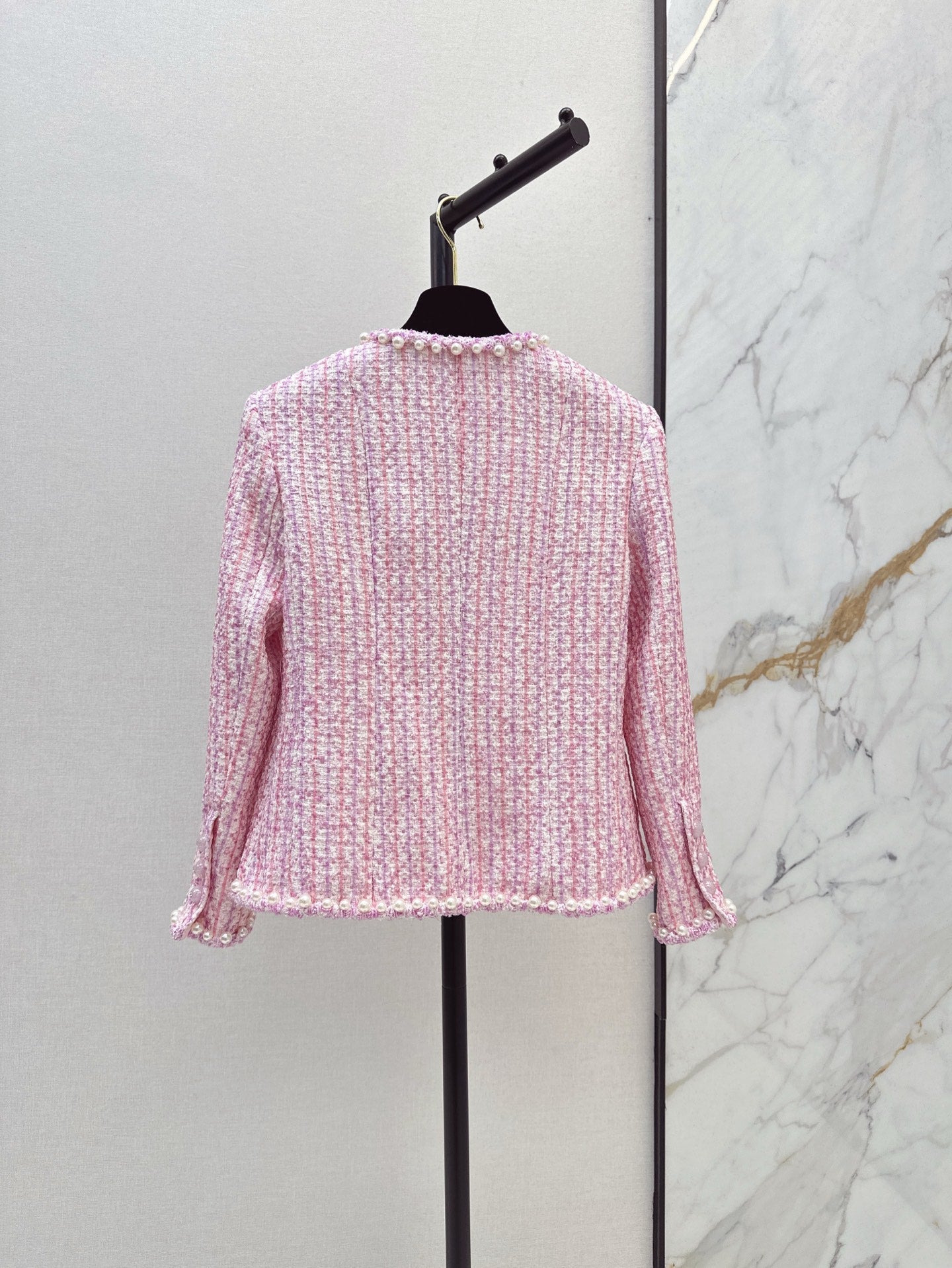 Ch 25ss pearl woven jacket