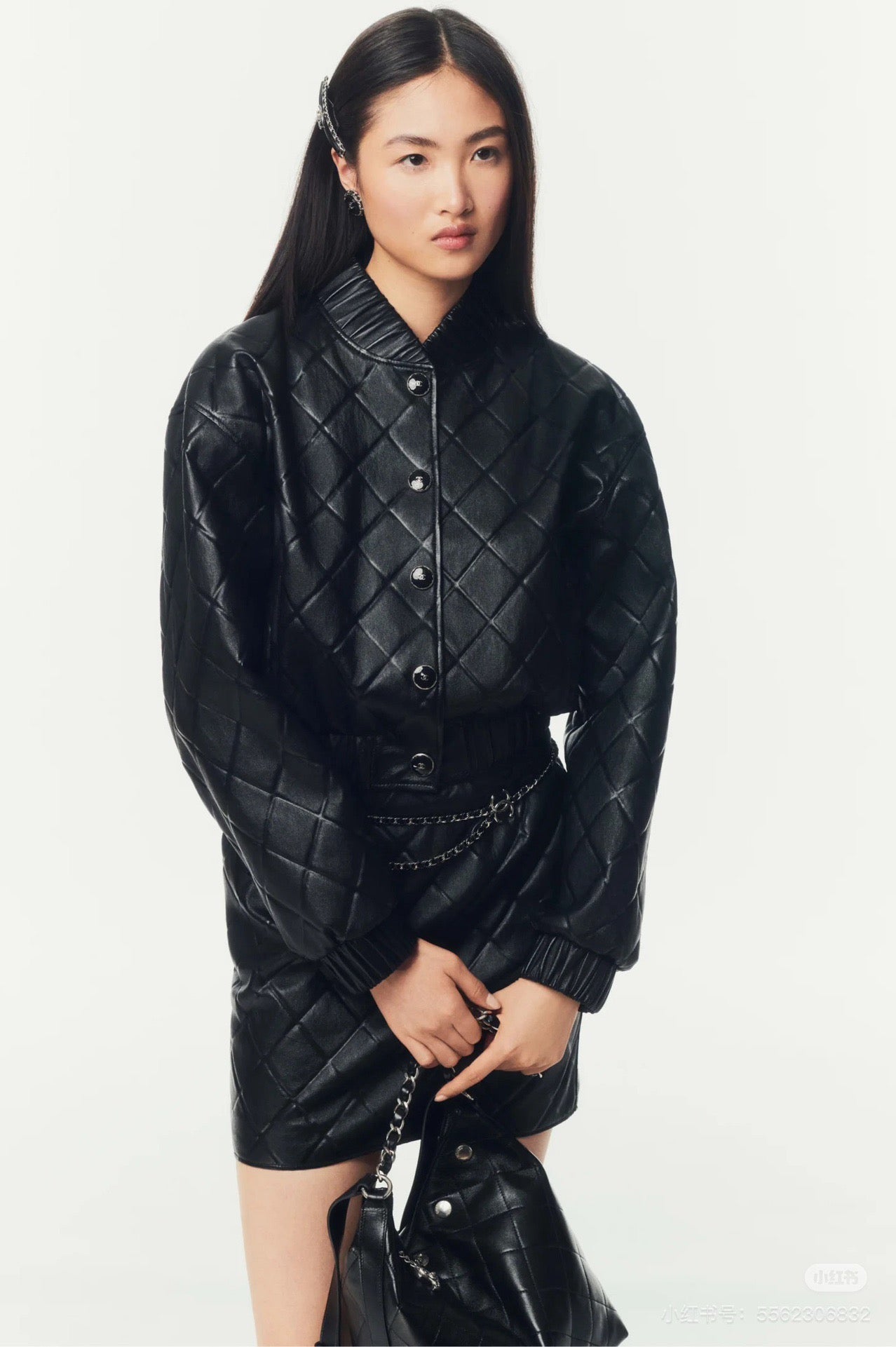 ch 25ss genuine leather jacket