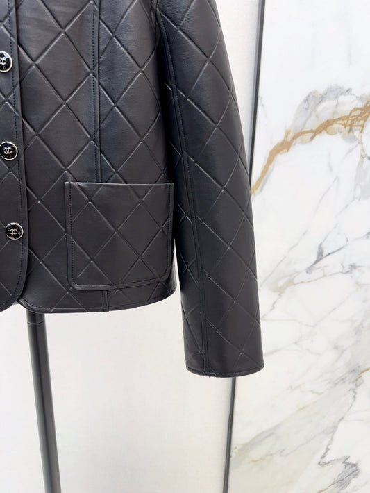 Ch 25ss genuine leather jacket