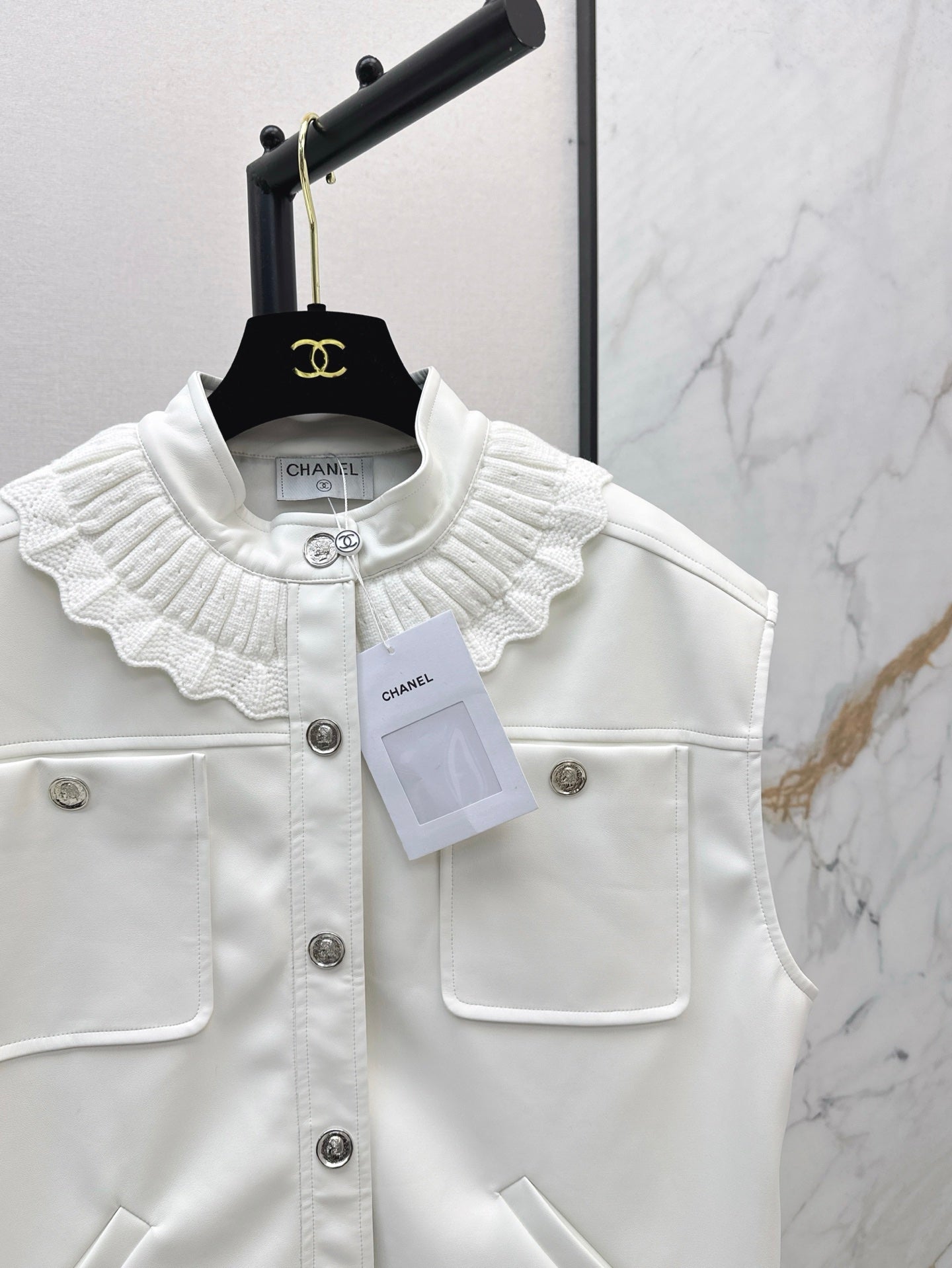 ch 25ss leather vest