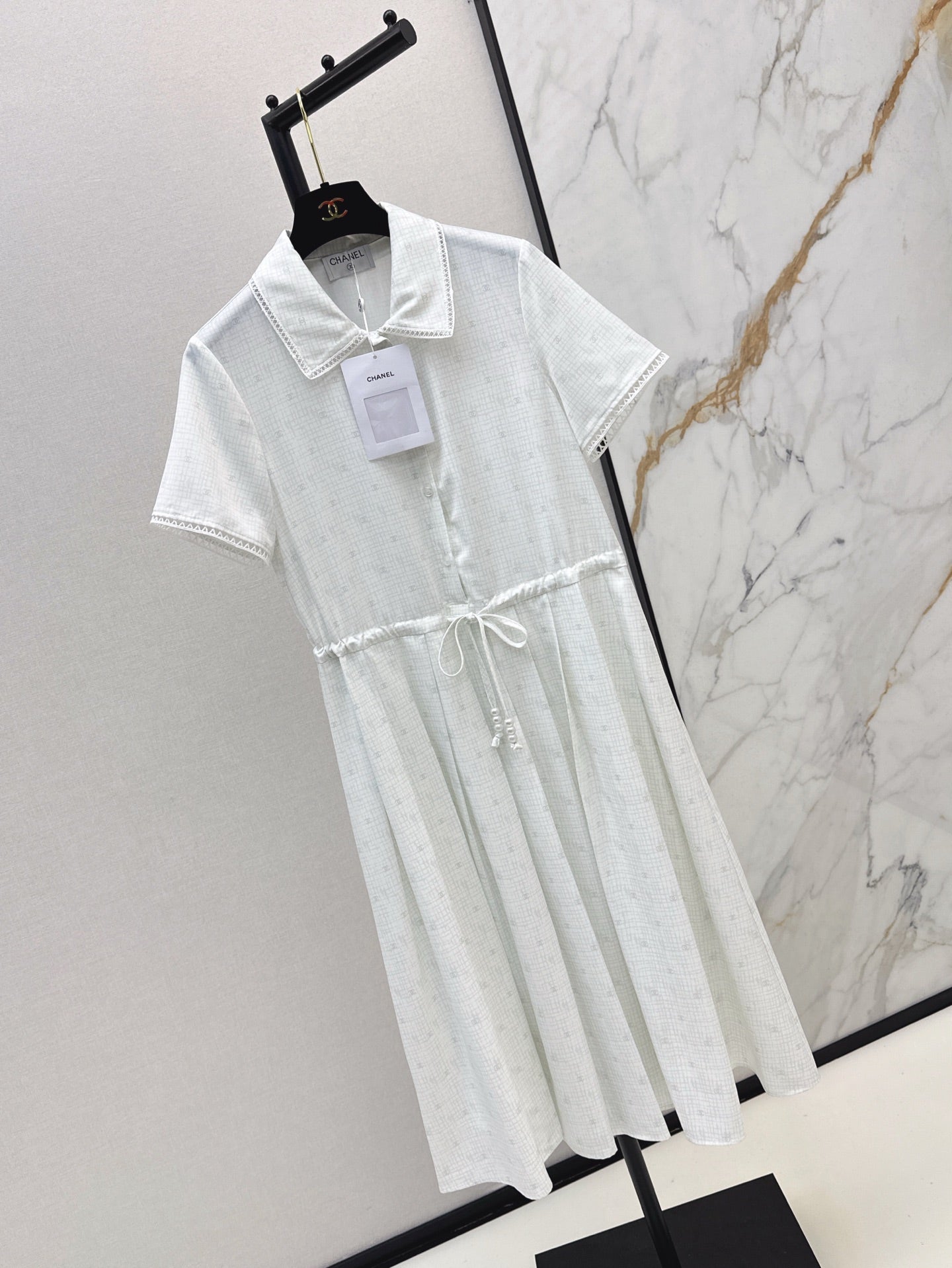 Ch 25ss jacquard dress