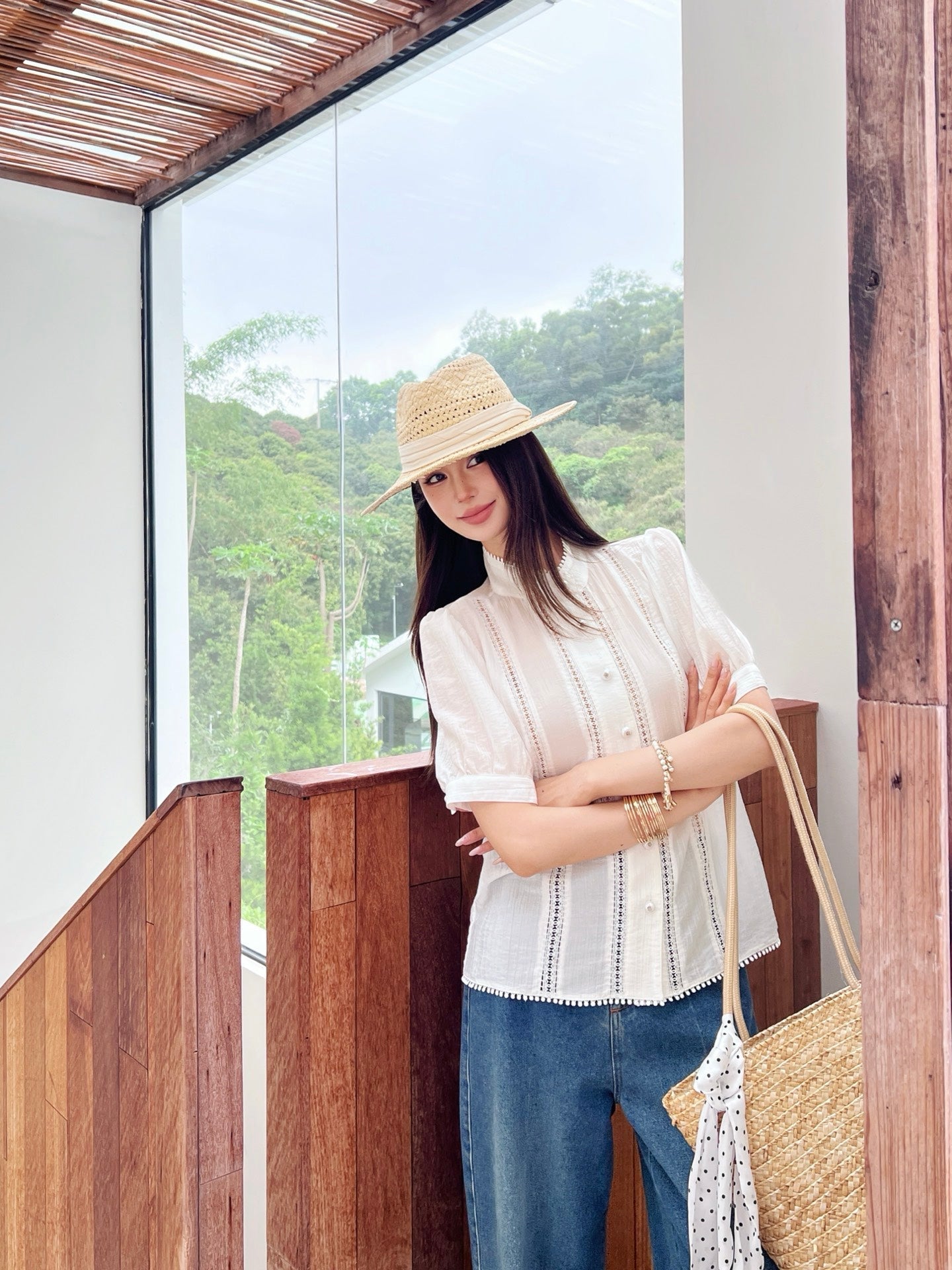 Ch 25ss embroidered shirt