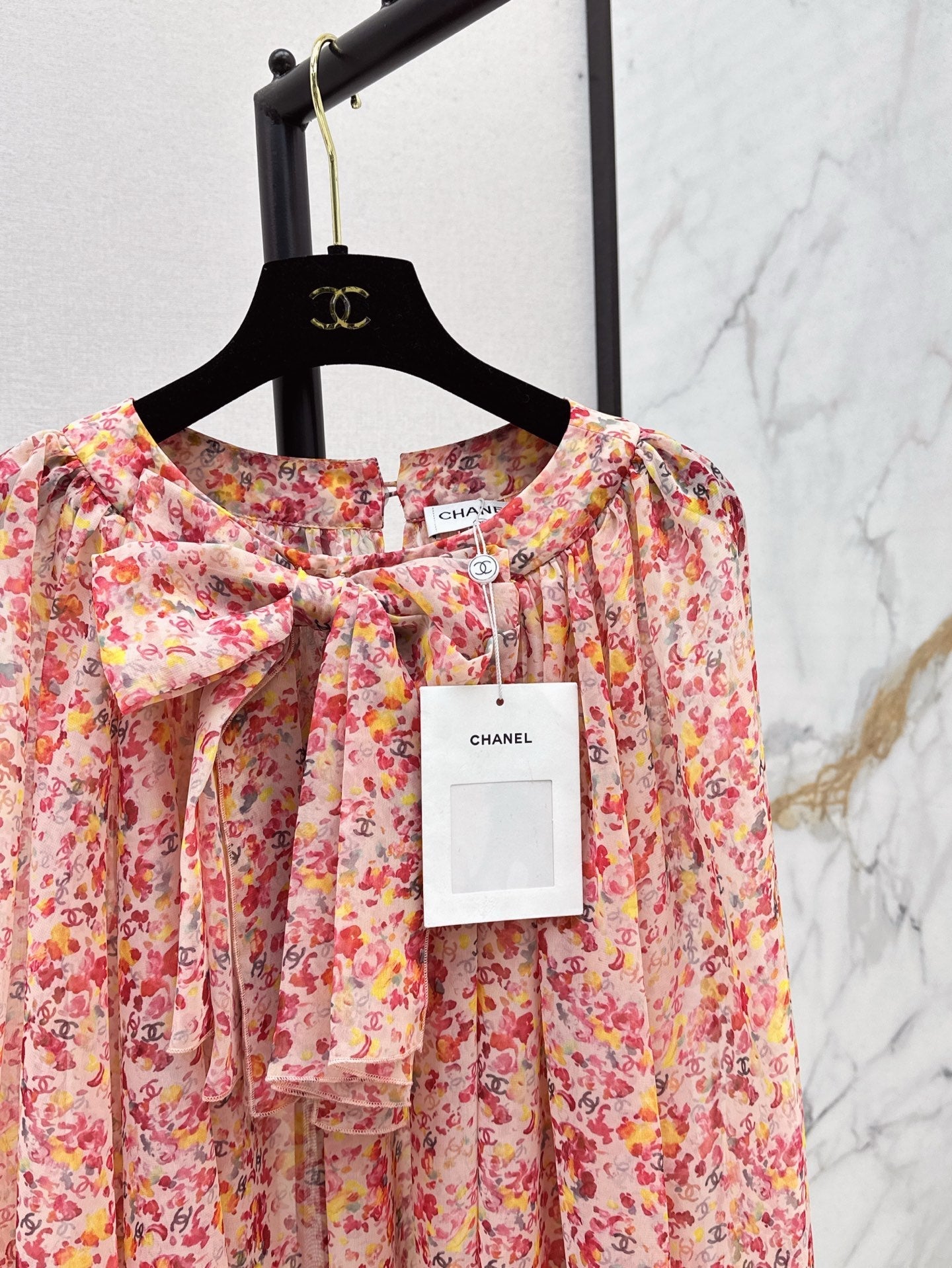 Chan 25ss Silk dress