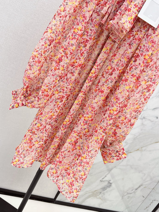 Chan 25ss Silk dress