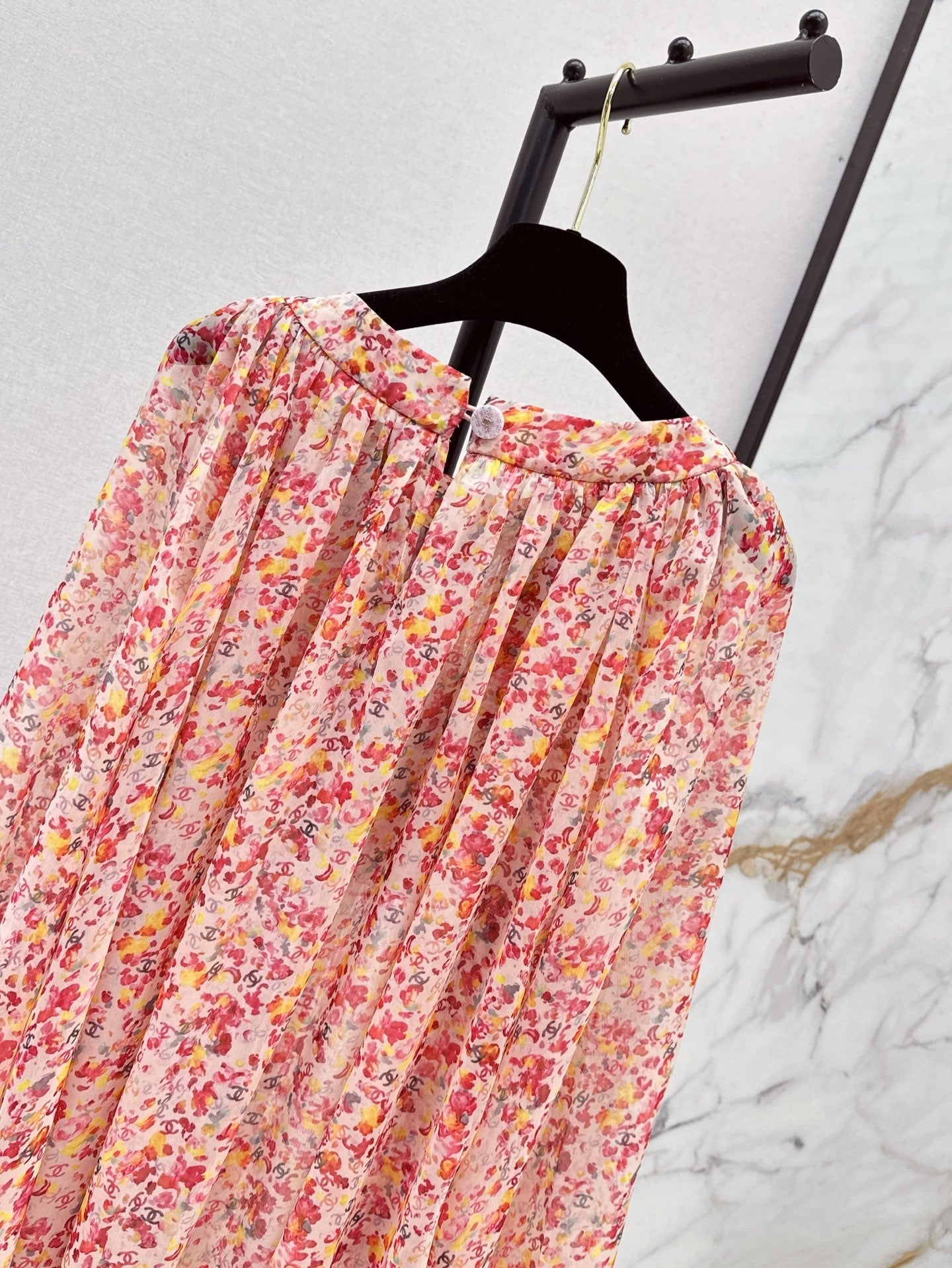 Chan 25ss Silk dress