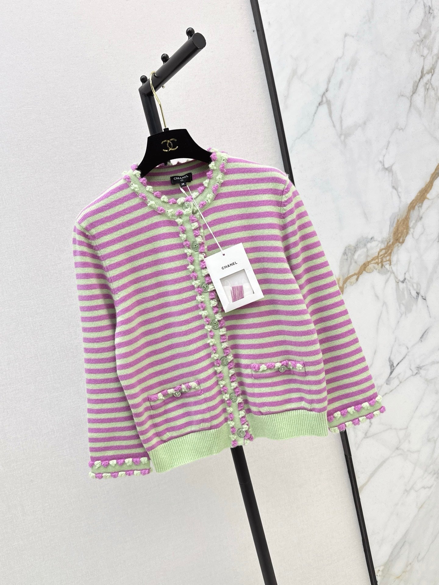 Chan 25ss knit cardigan