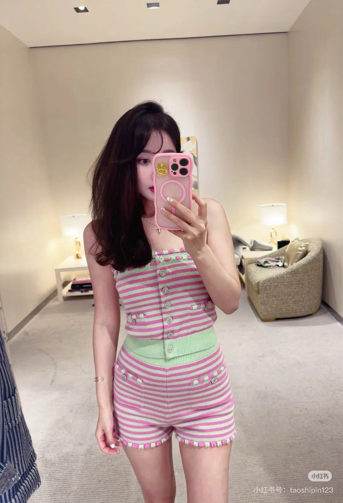 Chan knit 25ss tube top