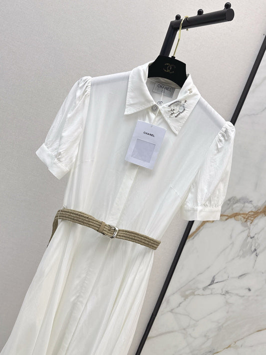 Chan 25ss embroidered dress