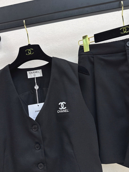 Chan 25ss vest short set