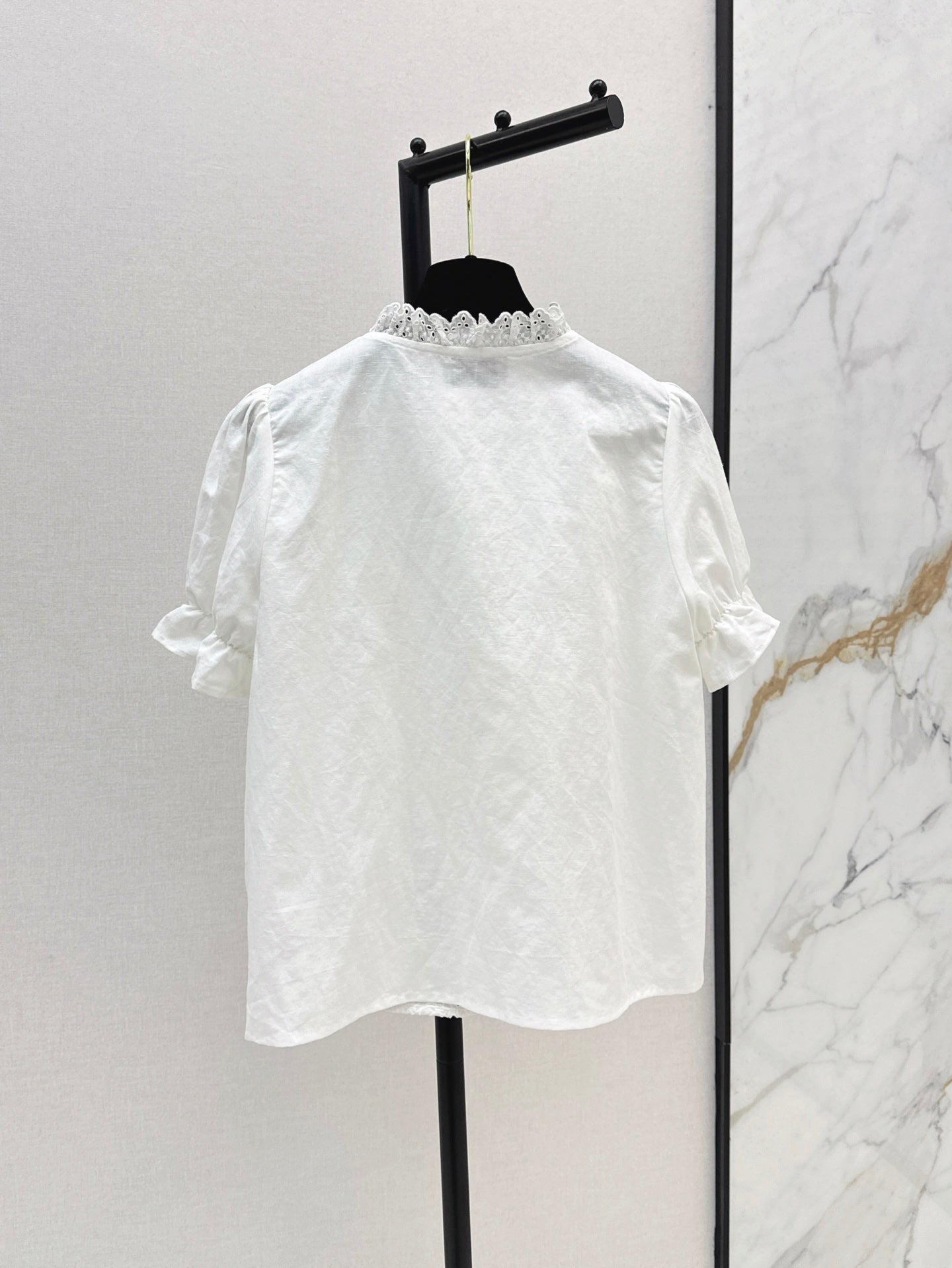 Chan 25ss lace shirt