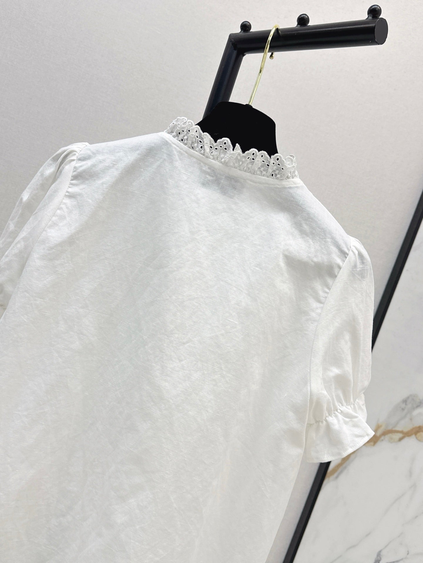 Chan 25ss lace shirt