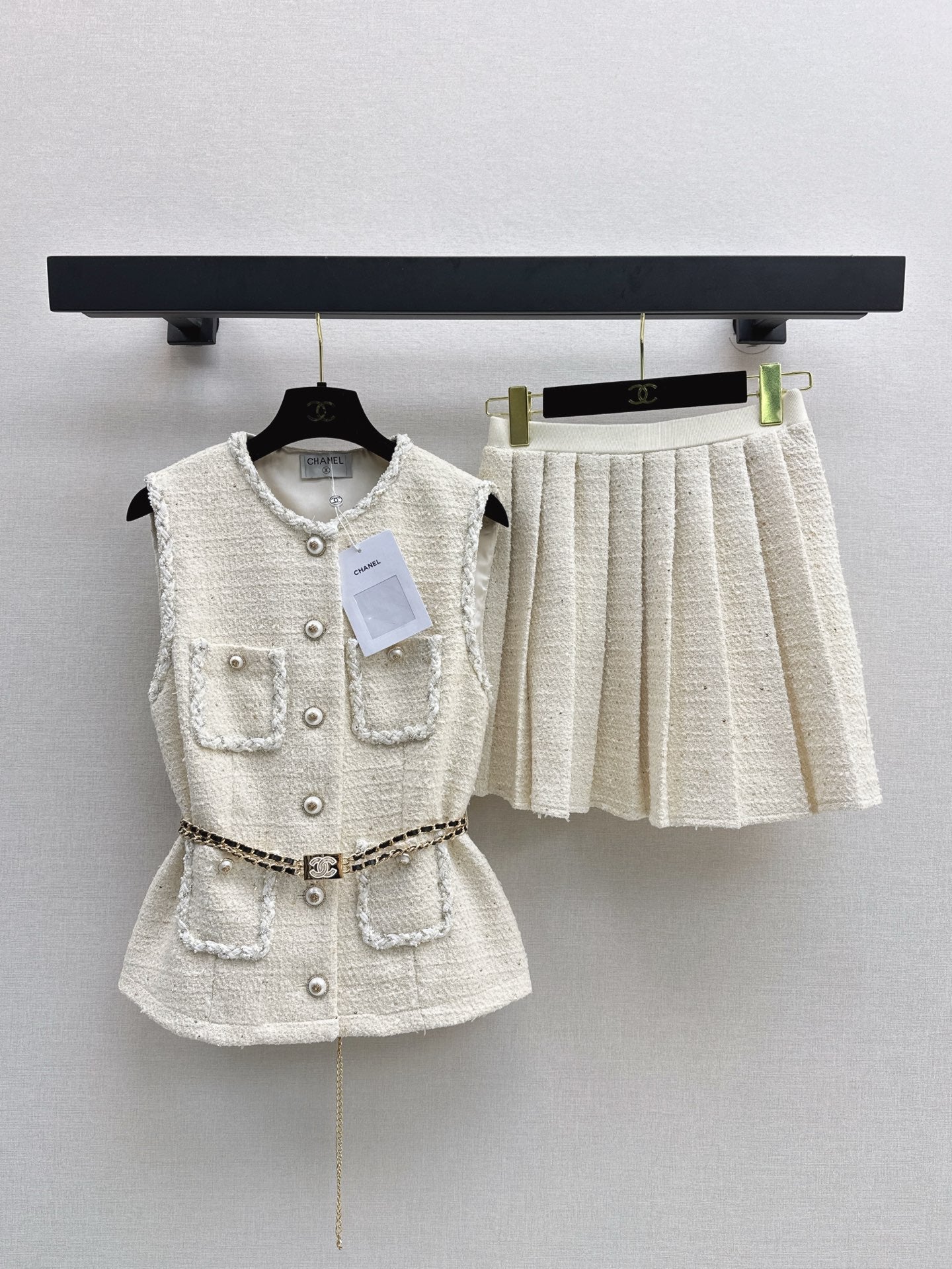 Chan 25ss woven suit