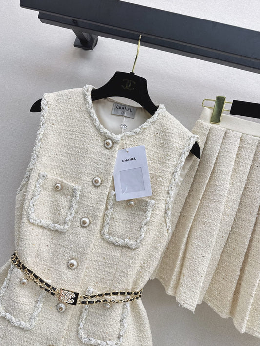 Chan 25ss woven suit