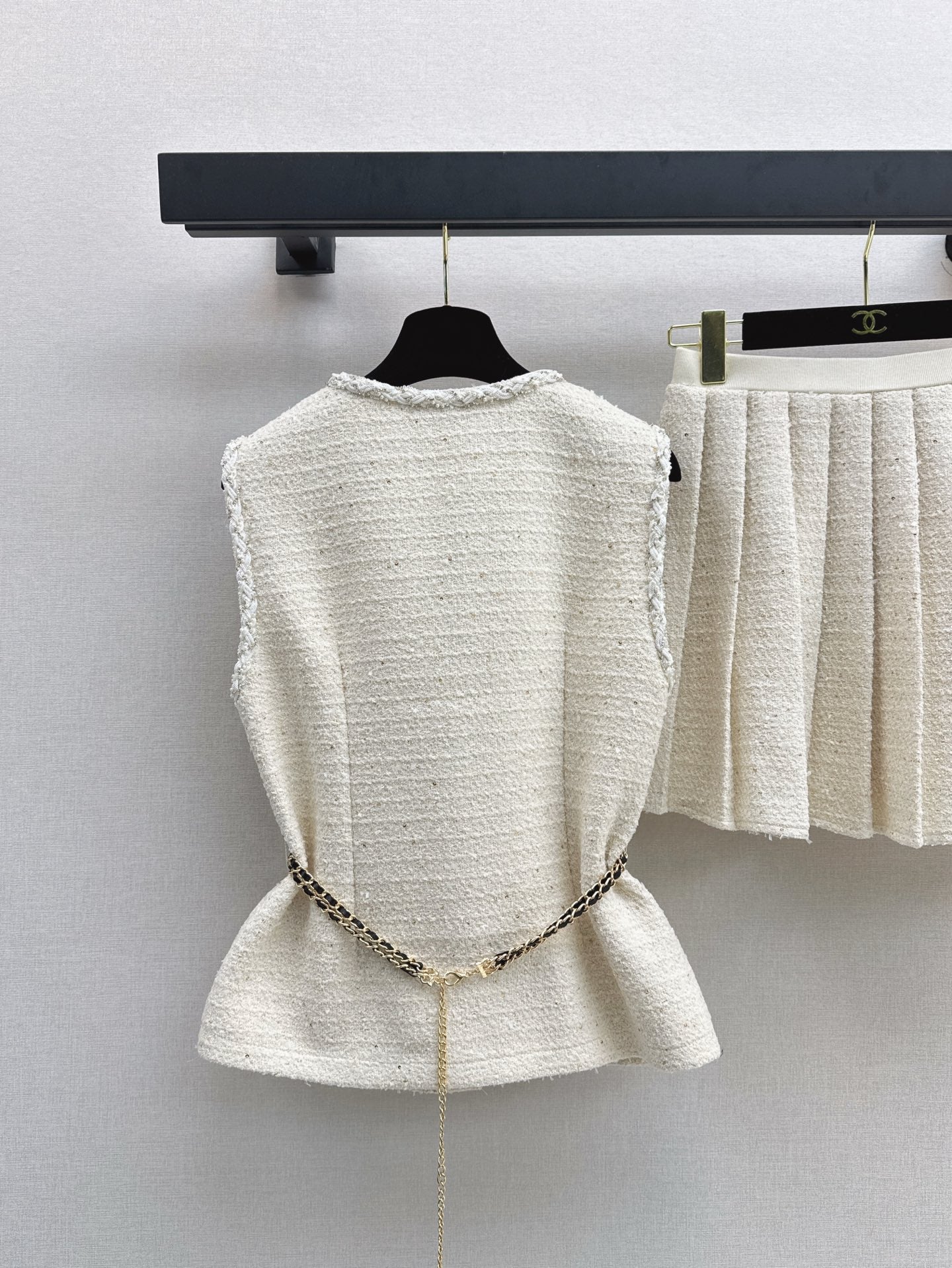 Chan 25ss woven suit