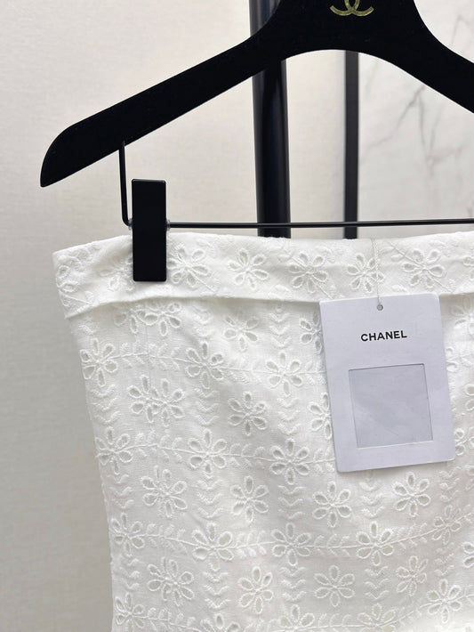 Chan 25ss embroidered dress