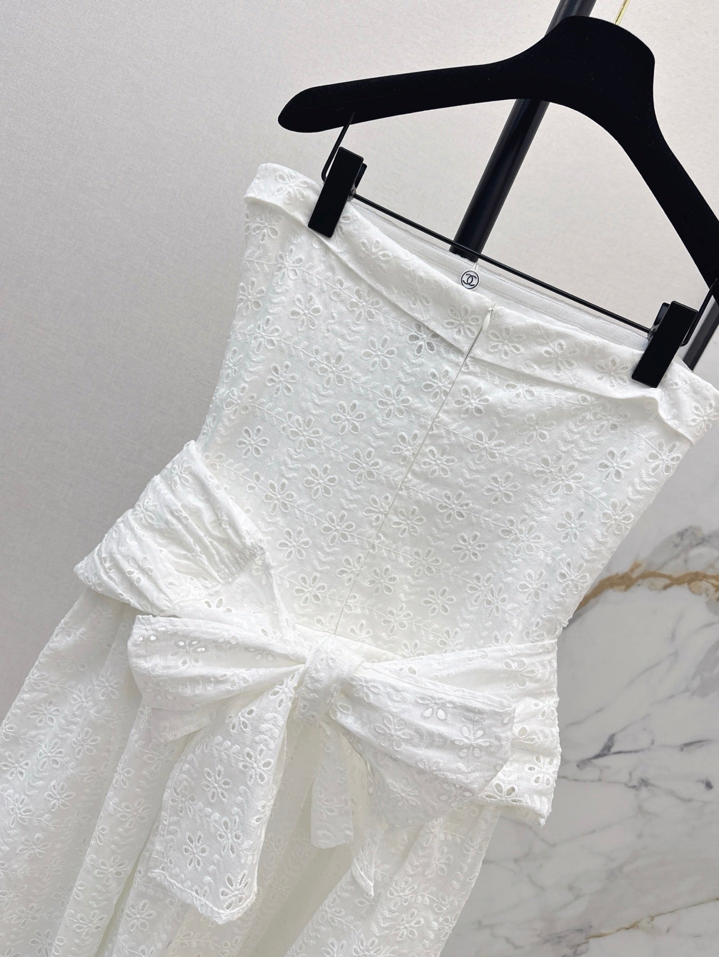 Chan 25ss embroidered dress