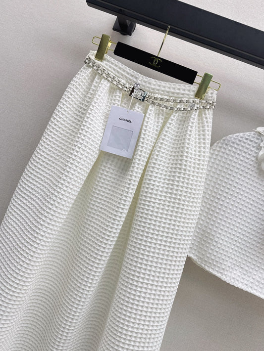 Chan 25ss woven skirt