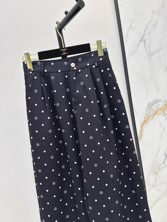 Chan 25ss print pants