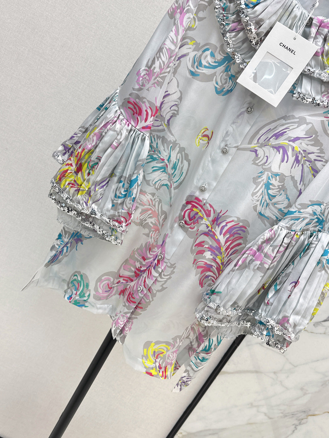 Chan 25ss silk shirt