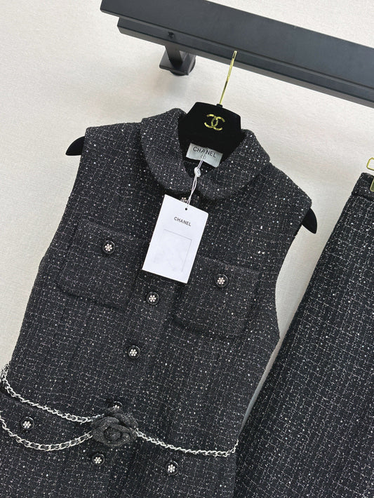 Chan 25ss woven suit