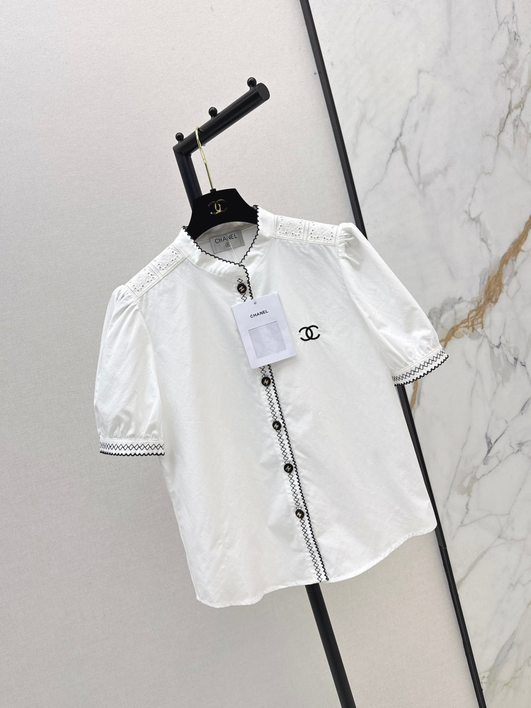 Chan 25ss embroidered shirt