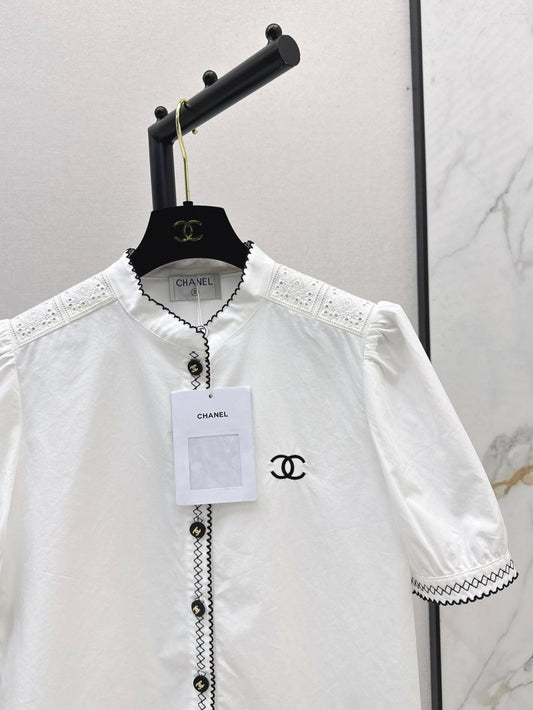 Chan 25ss embroidered shirt