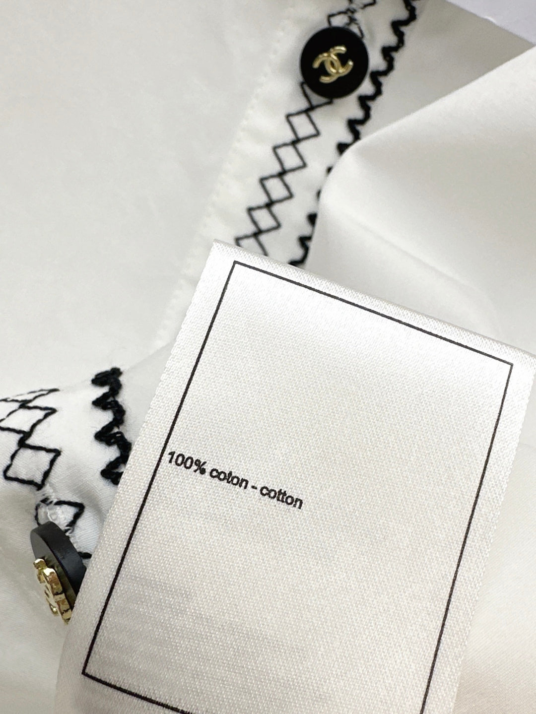 Chan 25ss embroidered shirt