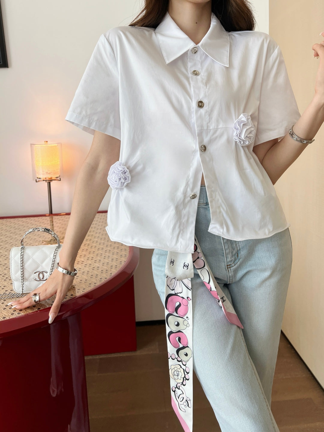 Chan 25ss buttons shirt