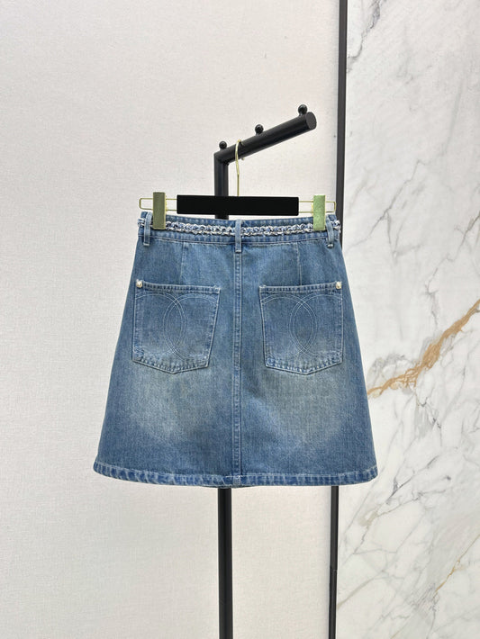 Chan 25ss denim skirt