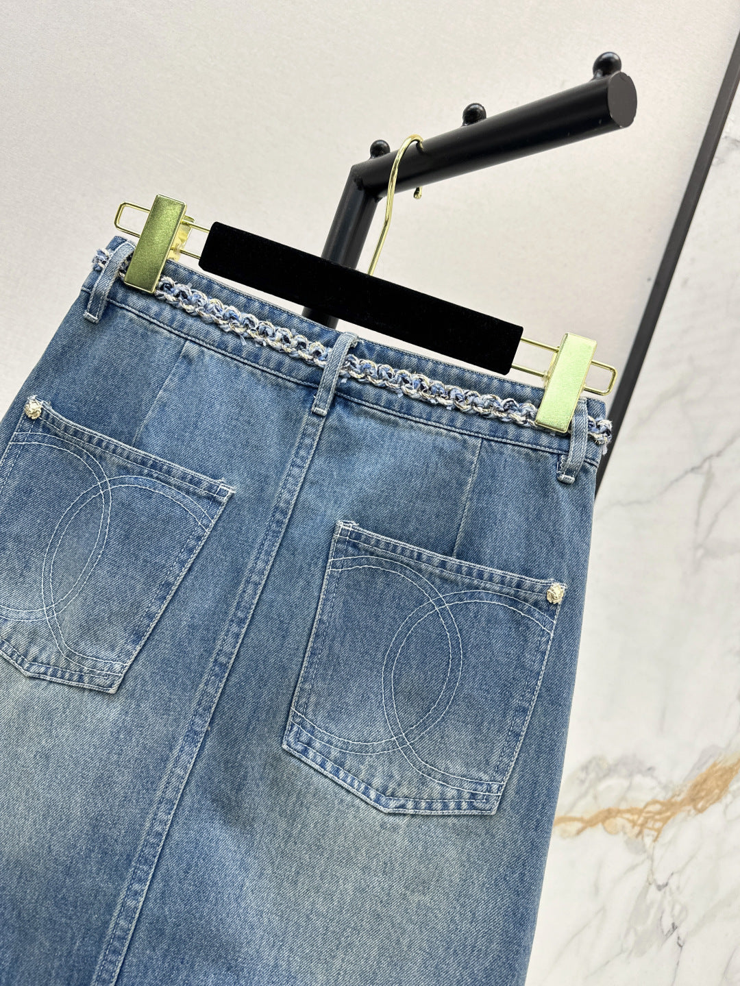 Chan 25ss denim skirt